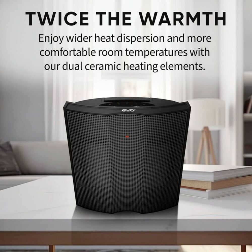 EVO Evolution Twin Ceramic Personal Space Small Po Black - Picture 7 of 11